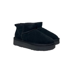 Keys K-10261 stivaletti donna in camoscio nero