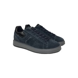 Igi&Co 6645522 sneakers uomo in camoscio blu notte