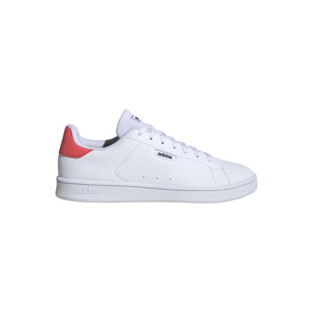 Adidas Urban Court IH4896 sneakers uomo in similpelle bianco corallo