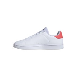 Adidas Urban Court IH4896 sneakers uomo in similpelle bianco corallo 2
