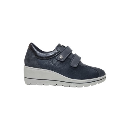 Enval Soft 7759511 sneakers donna in camoscio blu