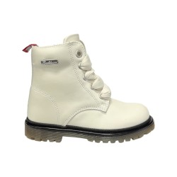 Balducci Kids ESCO1030A stivaletti bambina in pelle avorio