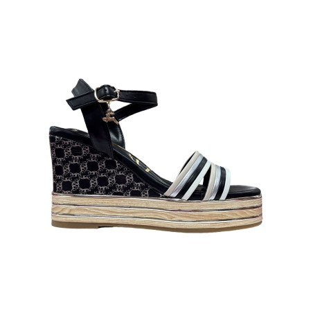 Nazareno Gabrielli 7314 sandali donna in pelle nero
