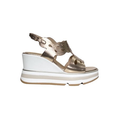 Keys K-11022 sandali donna in pelle rosa gold
