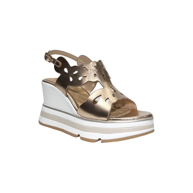 Keys K-11022 sandali donna in pelle rosa gold