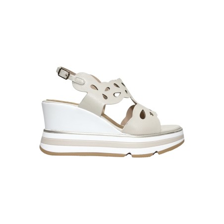 Keys K-11022 sandali donna in pelle color beige