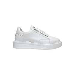 Exton 1969 scarpe unisex da ragazzo/a in pelle bianco 2