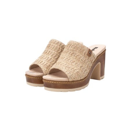 Refresh 172703 sandali donna in rafia beige