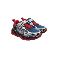 Primigi 7967411 sneakers bambino in similpelle blu/argento