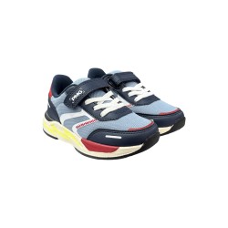 Primigi 7958200 sneakers bambino in similpelle celeste/multicolor