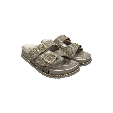 Solo Soprani Beach SSW512N00/ORO sandali mare donna gommati oro