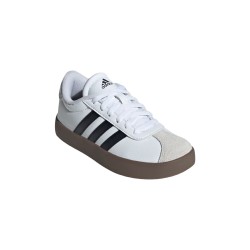 Adidas Vl Court 3.0 K ID9062 sneakers da ragazzo/a in similpelle bianco/nero 2