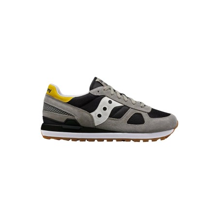 Saucony Shadow Original S2108-884 sneakers uomo in camoscio nero/grigio
