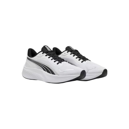 Puma Pounce Lite 310778 02 sneakers uomo in tessuto bianco/nero