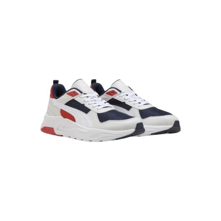 Puma Trinity 2 LT 400231 03 sneakers uomo in pelle blu/bianco/grigio
