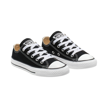 Converse Chuck Taylor All Star Ox 3J235C sneakers bambino in tela nero