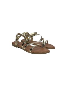 Nazareno Gabrielli 0044 sandali donna in similpelle platino