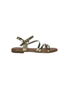 Nazareno Gabrielli 0044 sandali donna in similpelle platino 2