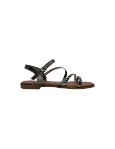 Nazareno Gabrielli 0044 sandali donna in similpelle color canna di fucile 2