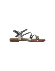 Nazareno Gabrielli 0044 sandali donna in similpelle argento 2