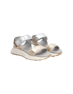 Xti 143874 sandali donna in similpelle oro