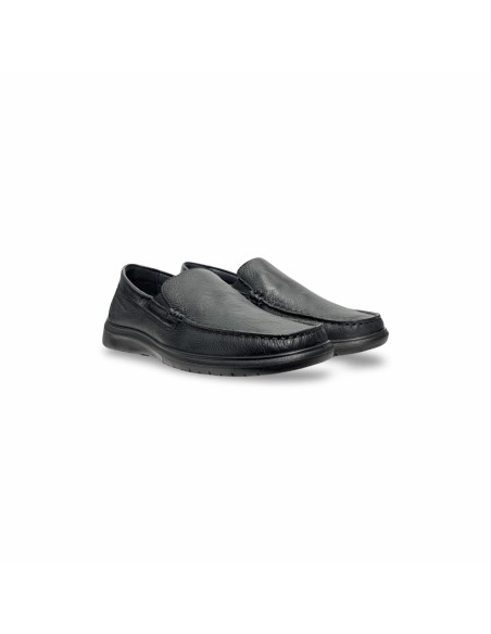 Enval Soft 7716000 mocassini uomo in pelle nero