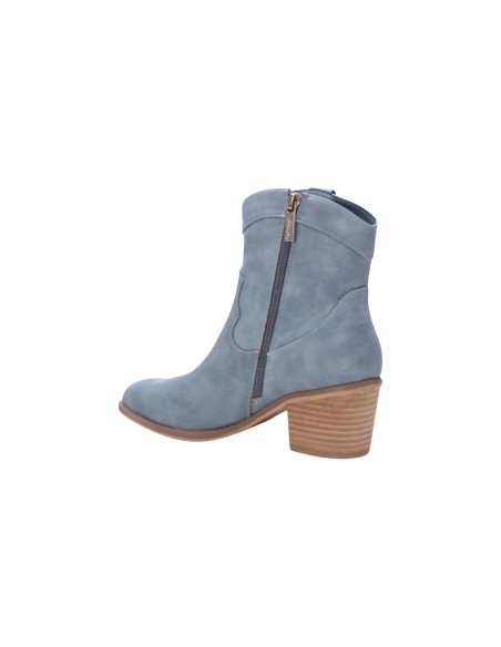 REFRESH 171945 stivaletti donna in similpelle color jeans