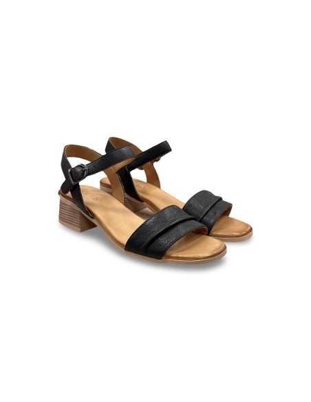 Keys K-7941 sandali donna in pelle nero