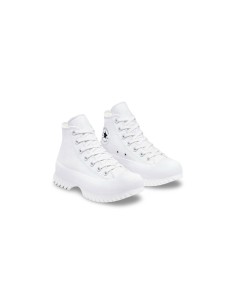 Converse Chuck Taylor All Star Lugged A03705C-TW sneakers donna in pelle bianco