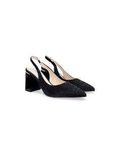 Keys K-9292 sandali donna in raso nero