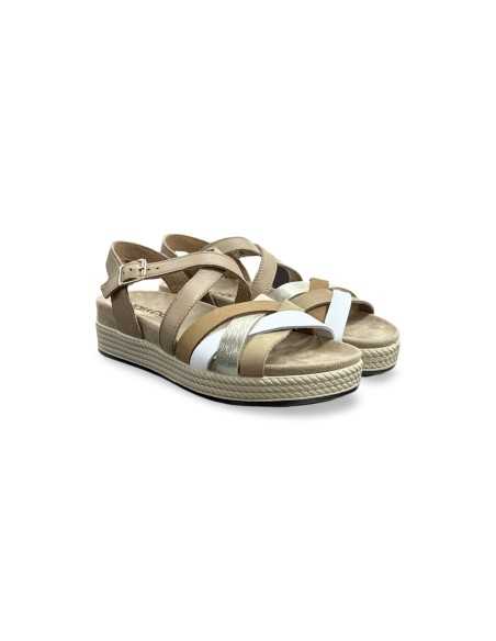 Igi&Co 7669900 sandali donna in pelle marrone chiaro