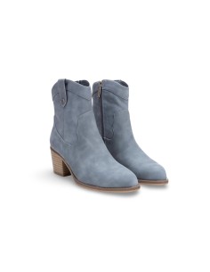 REFRESH 171945 stivaletti donna in similpelle color jeans
