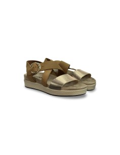 Igi&Co 7670011 sandali donna in pelle laminato cipria