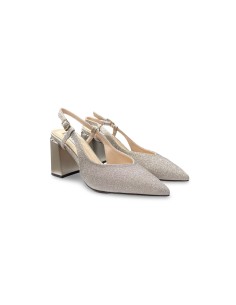 Keys K-10612 sandali donna satinati cipria