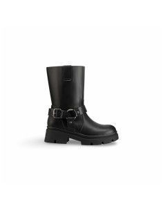 Queen Helena X31-69 stivaletti donna in similpelle nero