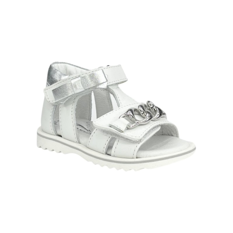 Balducci CITA5404 sandali bambina in pelle bianco
