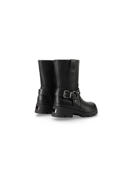 Queen Helena X31-69 stivaletti donna in similpelle nero