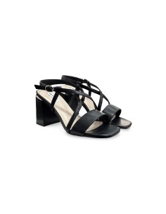 Keys K-10782 sandali donna in pelle nero