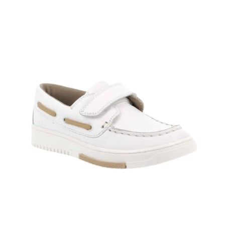 Primigi 3924522 mocassini bambino in pelle bianco