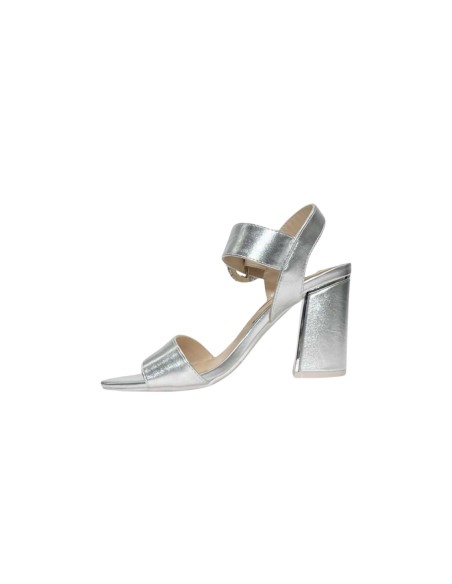 SOLO SOPRANI SOLO41SA 333 sandali donna con tacco in similpelle argento
