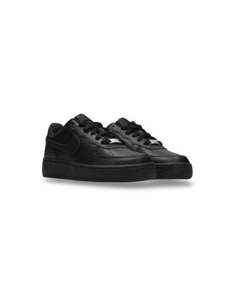 Nike Air Force 1 LE (GS) FV5951 001 sneakers da ragazzo in pelle nero