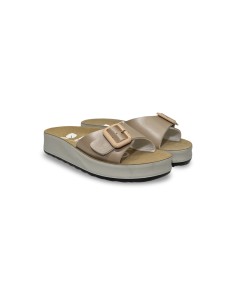 Eco Bio Ponza14/2 sandali donna in pelle perla beige