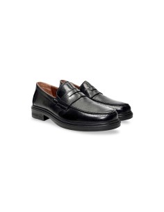 Luisetti 33660ST mocassini uomo in pelle nero