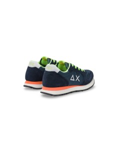 Sun68 Z35302T sneakers da ragazzo/a in camoscio /tessuto blu 2