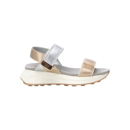 Xti 143874 sandali donna in similpelle oro