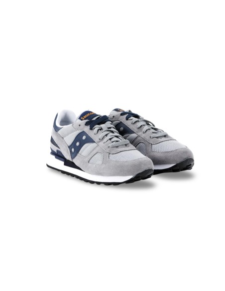 Saucony Shadow Original S2108-563 sneakers da ragazzo/a in camoscio grigio/blu