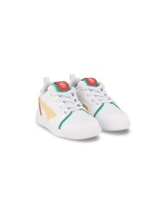 Puma Rebound V6Lo RSB AC Inf 395570 01 sneakers bambino in similpelle bianco