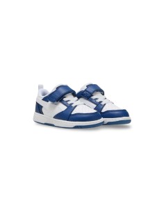 Puma Rebound V6 Lo AC+Inf 397420 21 sneakers bambino in similpelle blu/bianco