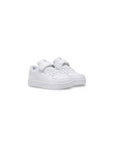 Puma Caven 2.0 Ac+Inf 393841 02 sneakers bambino in similpelle bianco