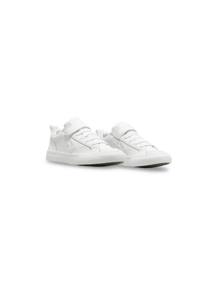 Converse Pro Blaze Strap Ox A08750C sneakers bambino/a in similpelle bianco
